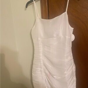Storia White Mini Dress